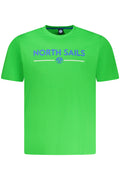 NORTH SAILS T-SHIRT MANICHE CORTE UOMO VERDE