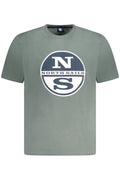 NORTH SAILS T-SHIRT MANICHE CORTE UOMO VERDE