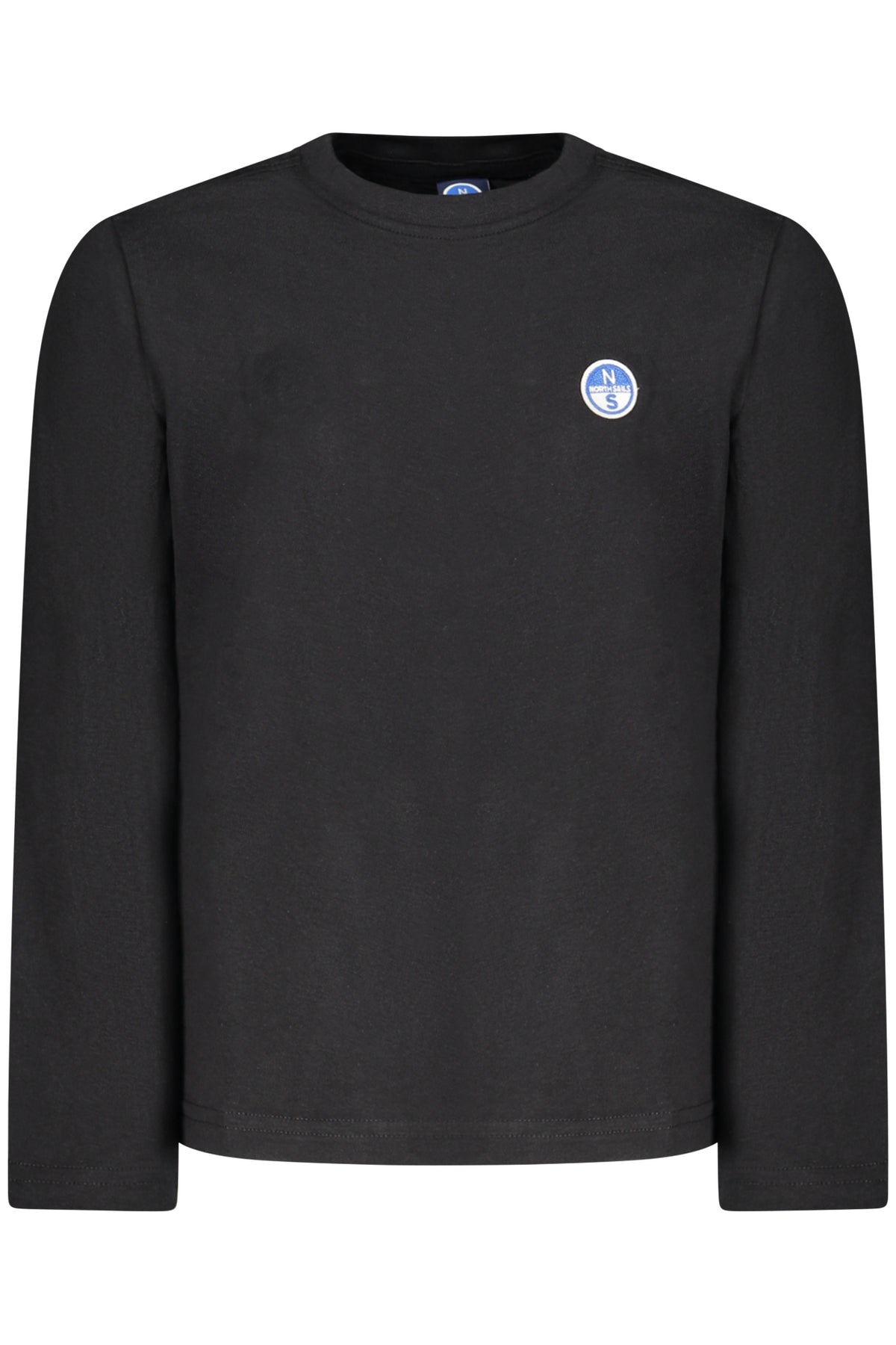 NORTH SAILS T-SHIRT MANICHE LUNGHE BAMBINO NERO