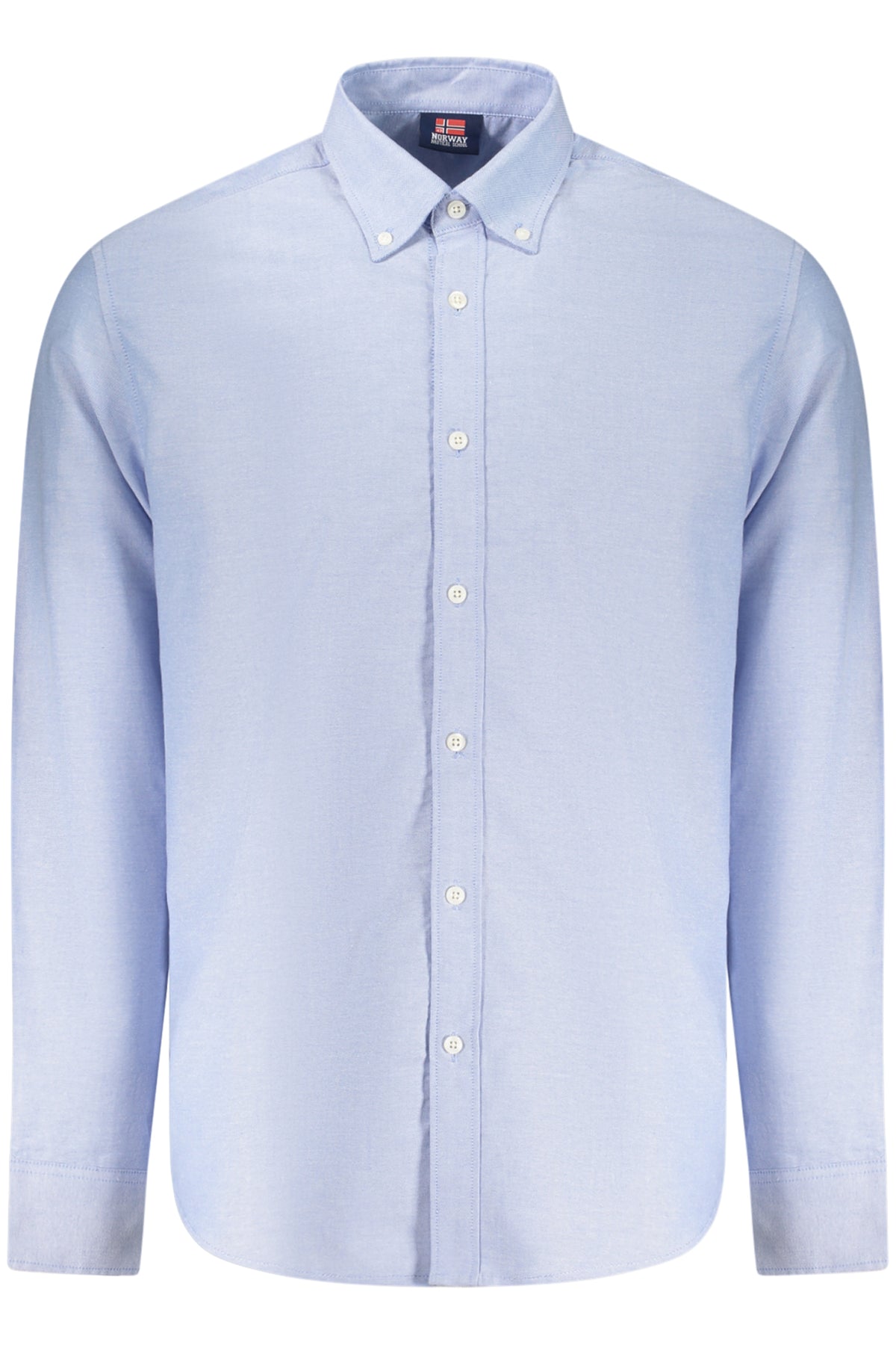 NORWAY 1963 CAMICIA MANICHE LUNGHE UOMO AZZURRO