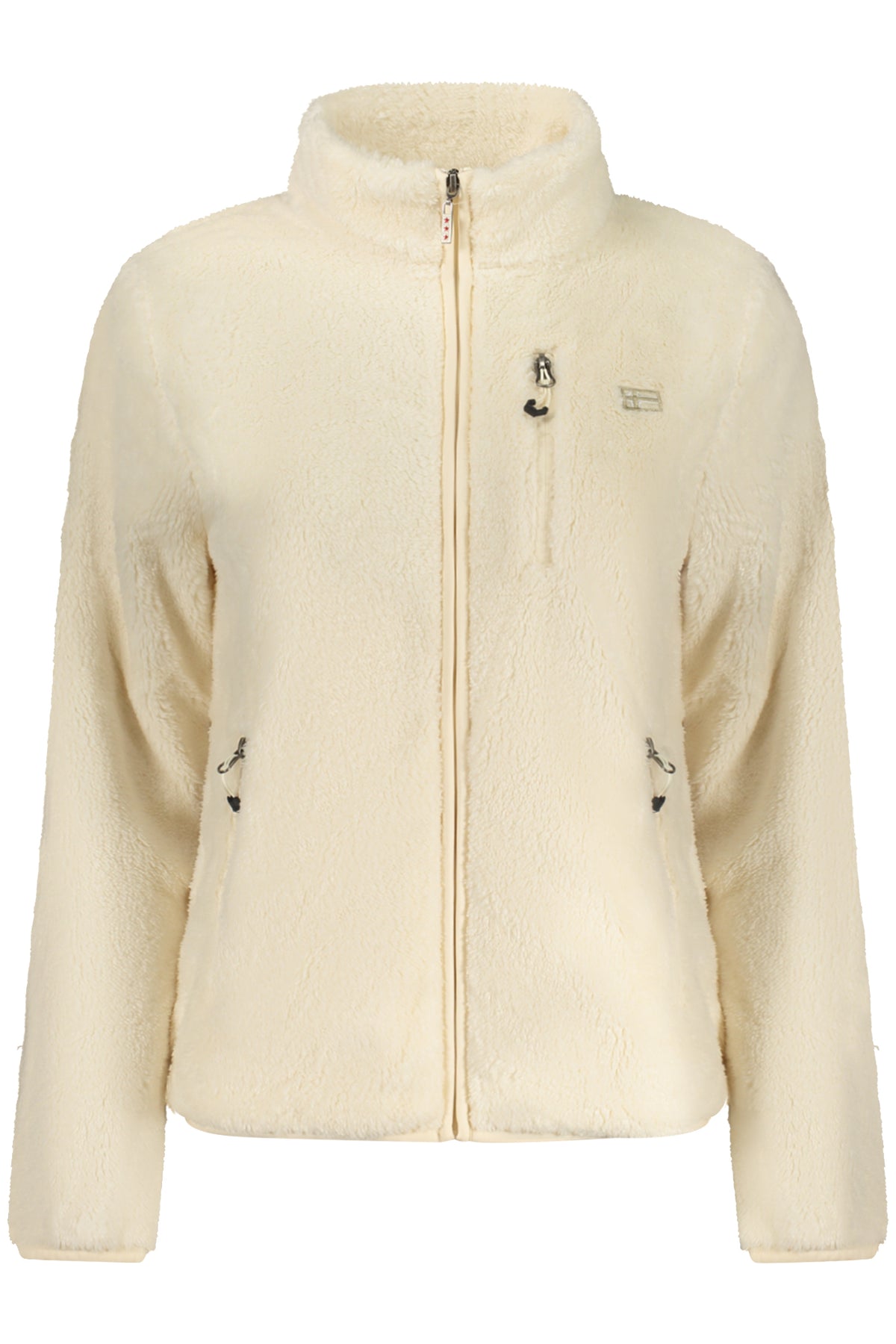 NORWAY 1963 FELPA CON ZIP DONNA BIANCO