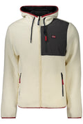 NORWAY 1963 FELPA CON ZIP UOMO BIANCO