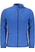 NORWAY 1963 FELPA CON ZIP UOMO BLU