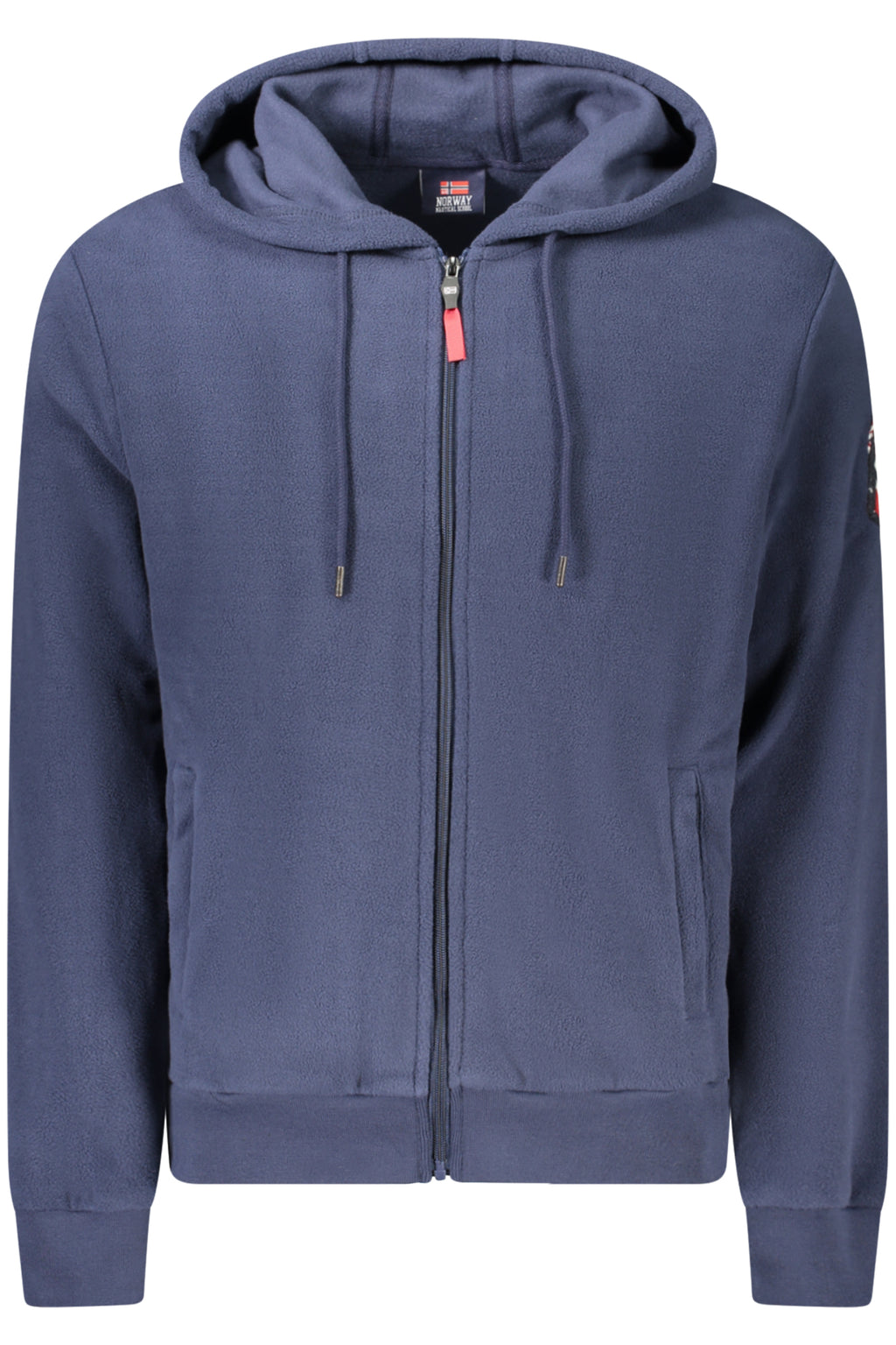 NORWAY 1963 FELPA CON ZIP UOMO BLU