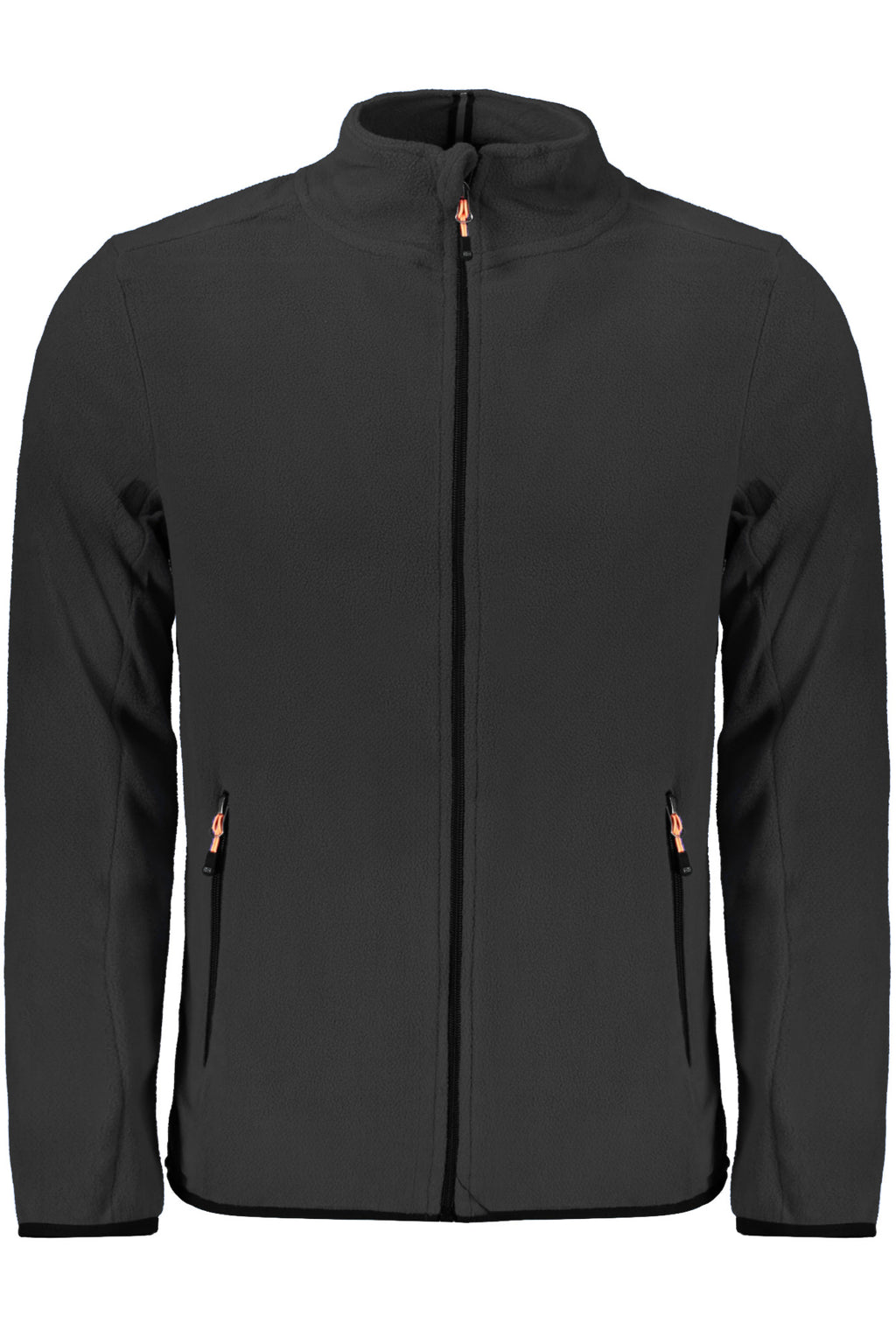 NORWAY 1963 FELPA CON ZIP UOMO NERO