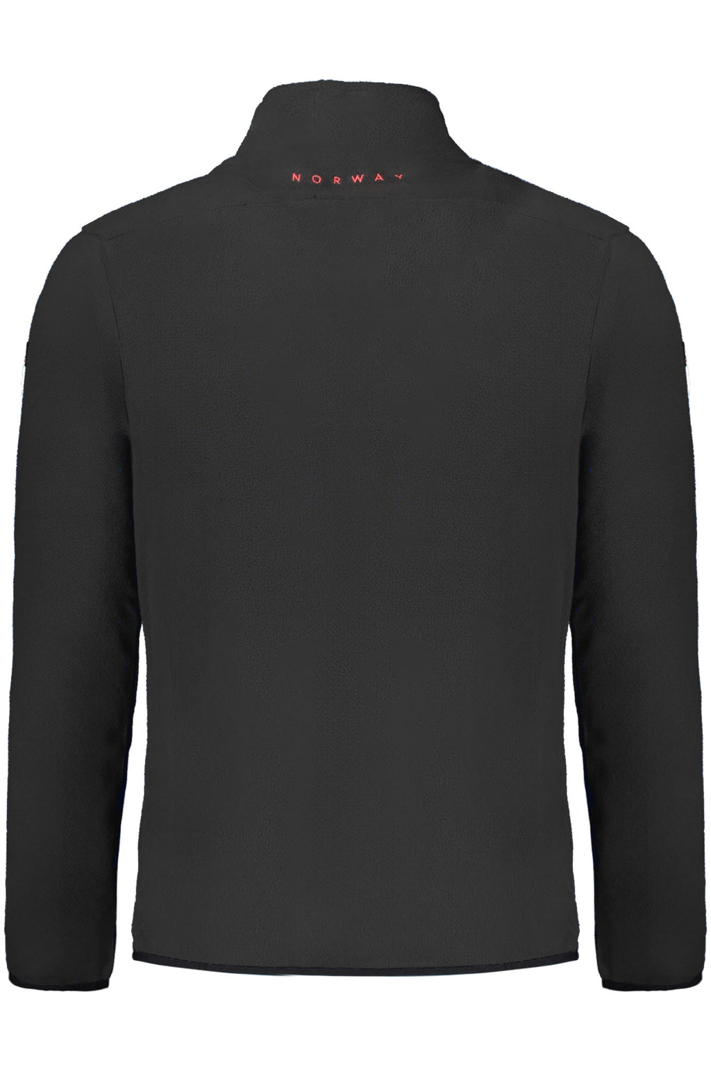 NORWAY 1963 FELPA CON ZIP UOMO NERO