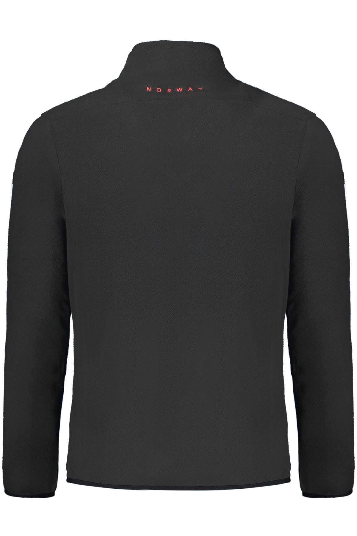 NORWAY 1963 FELPA CON ZIP UOMO NERO