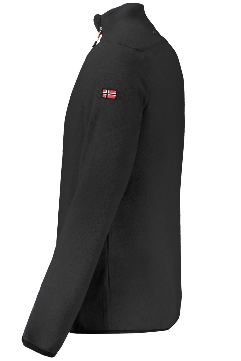 NORWAY 1963 FELPA CON ZIP UOMO NERO