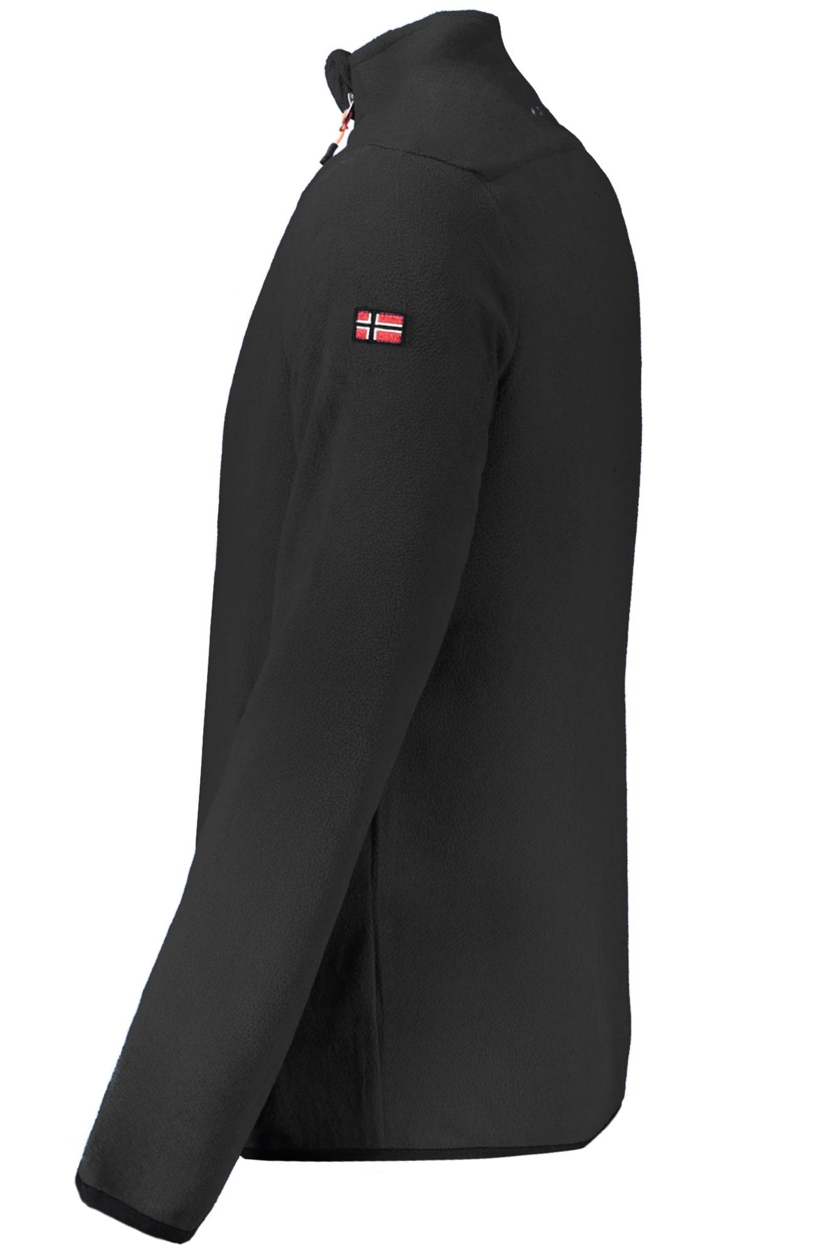 NORWAY 1963 FELPA CON ZIP UOMO NERO