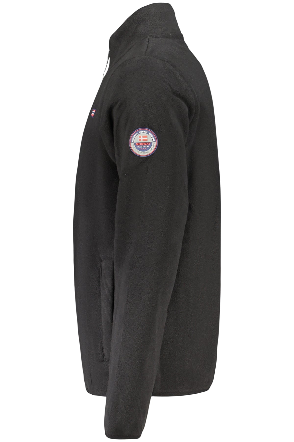 NORWAY 1963 FELPA CON ZIP UOMO NERO