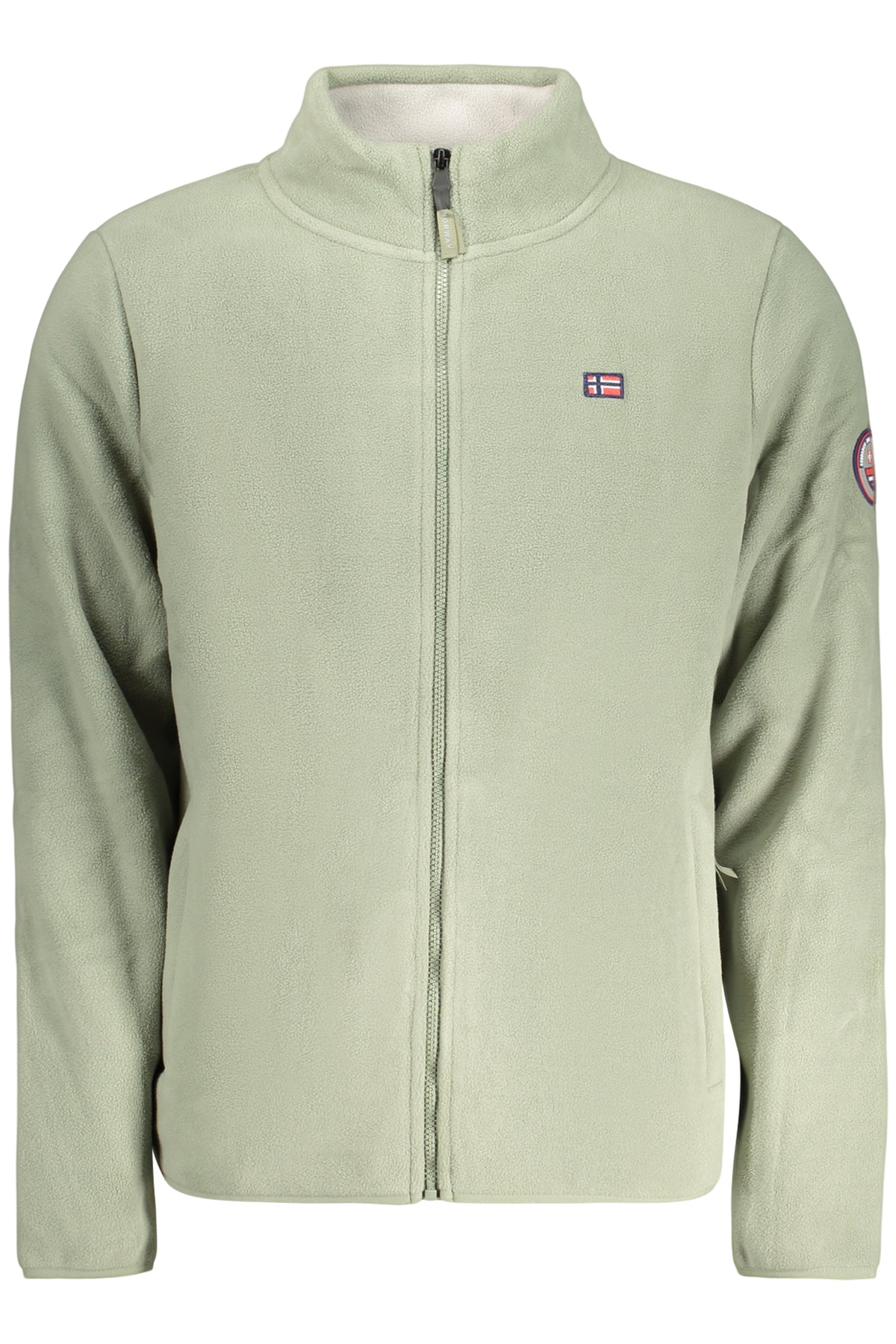 NORWAY 1963 FELPA CON ZIP UOMO VERDE