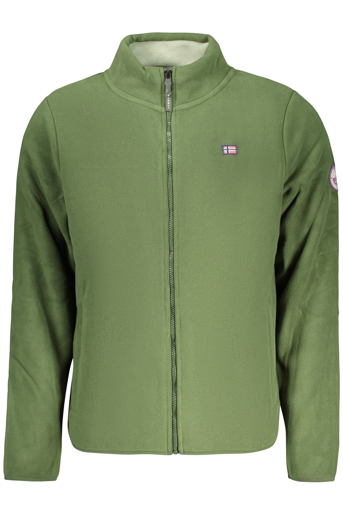 NORWAY 1963 FELPA CON ZIP UOMO VERDE