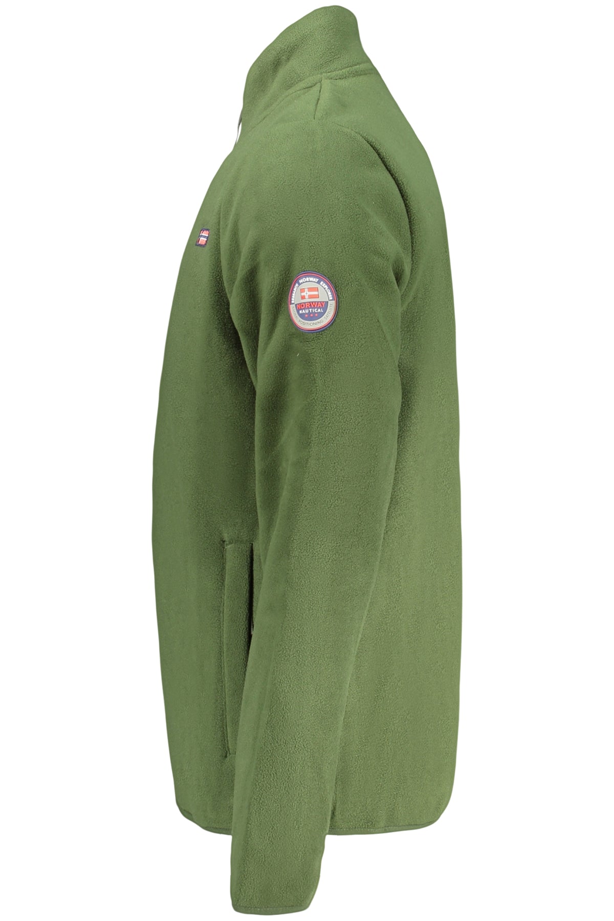 NORWAY 1963 FELPA CON ZIP UOMO VERDE