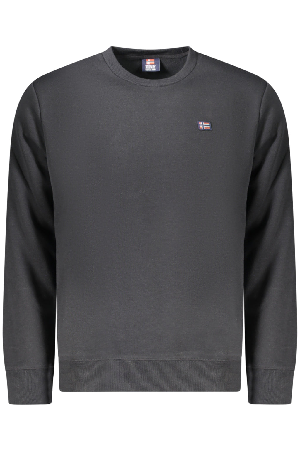 NORWAY 1963 FELPA SENZA ZIP UOMO NERO