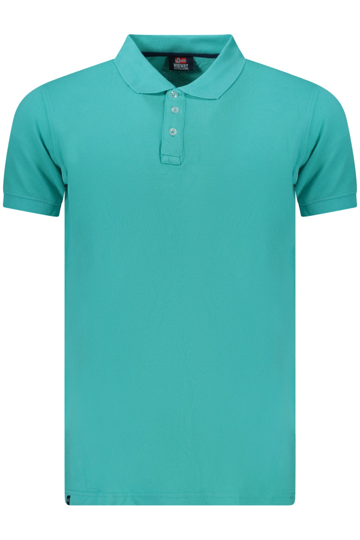 NORWAY 1963 POLO MANICHE CORTE UOMO AZZURRO