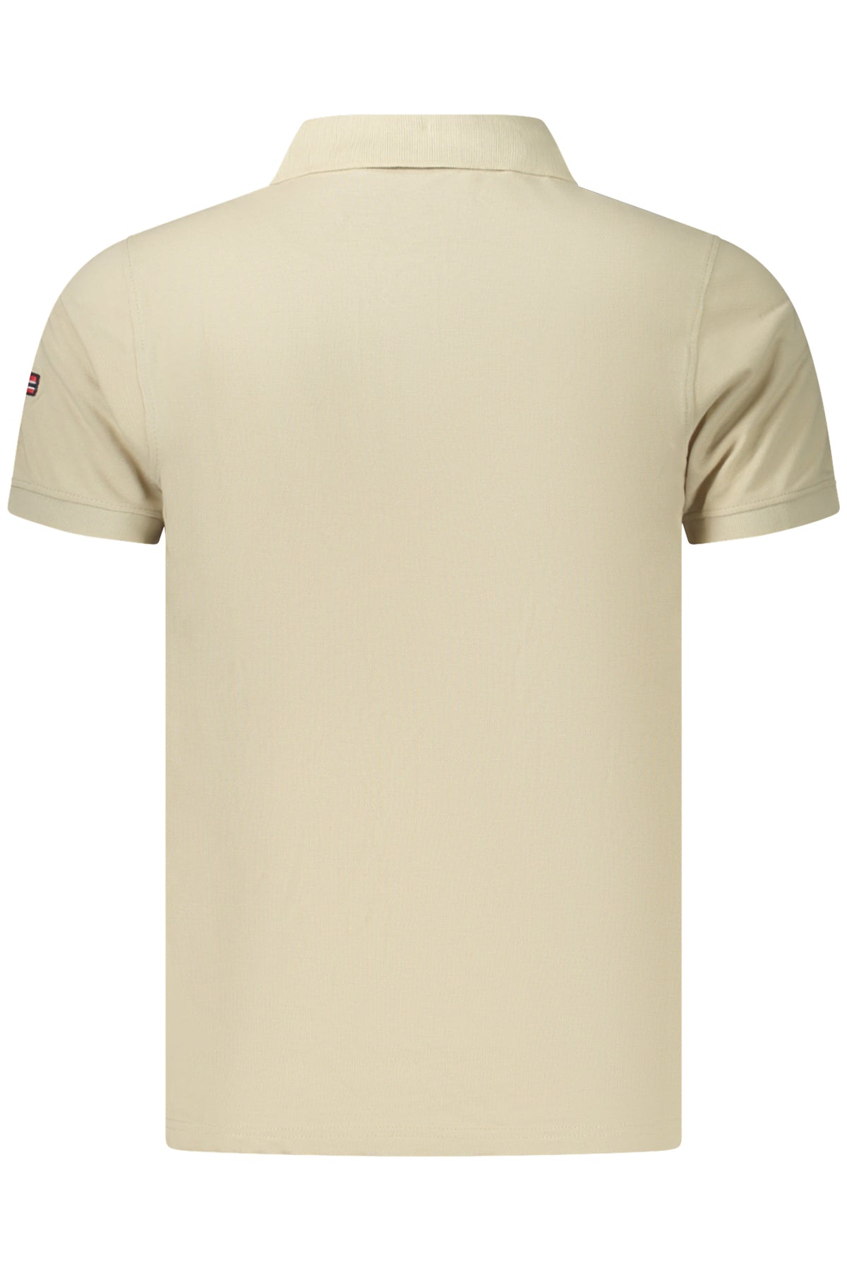 NORWAY 1963 POLO MANICHE CORTE UOMO BEIGE