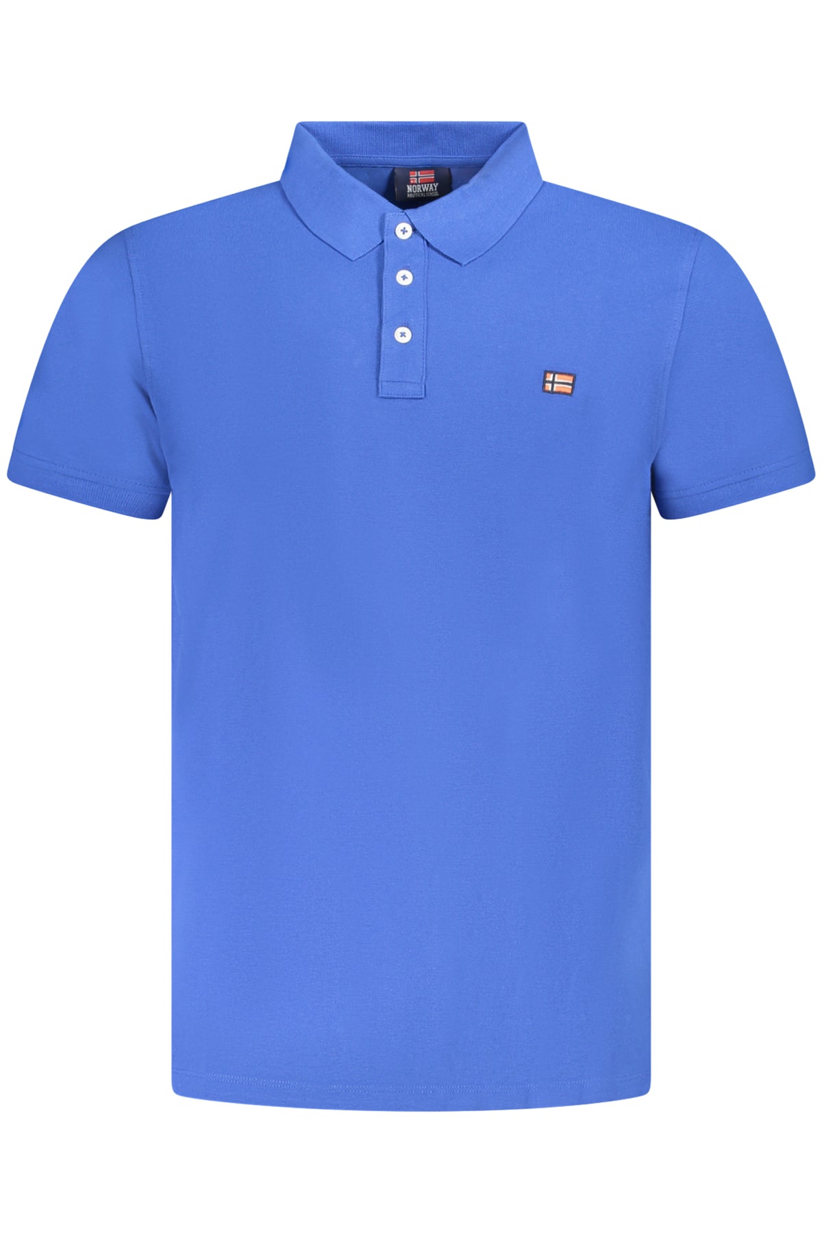 NORWAY 1963 POLO MANICHE CORTE UOMO BLU
