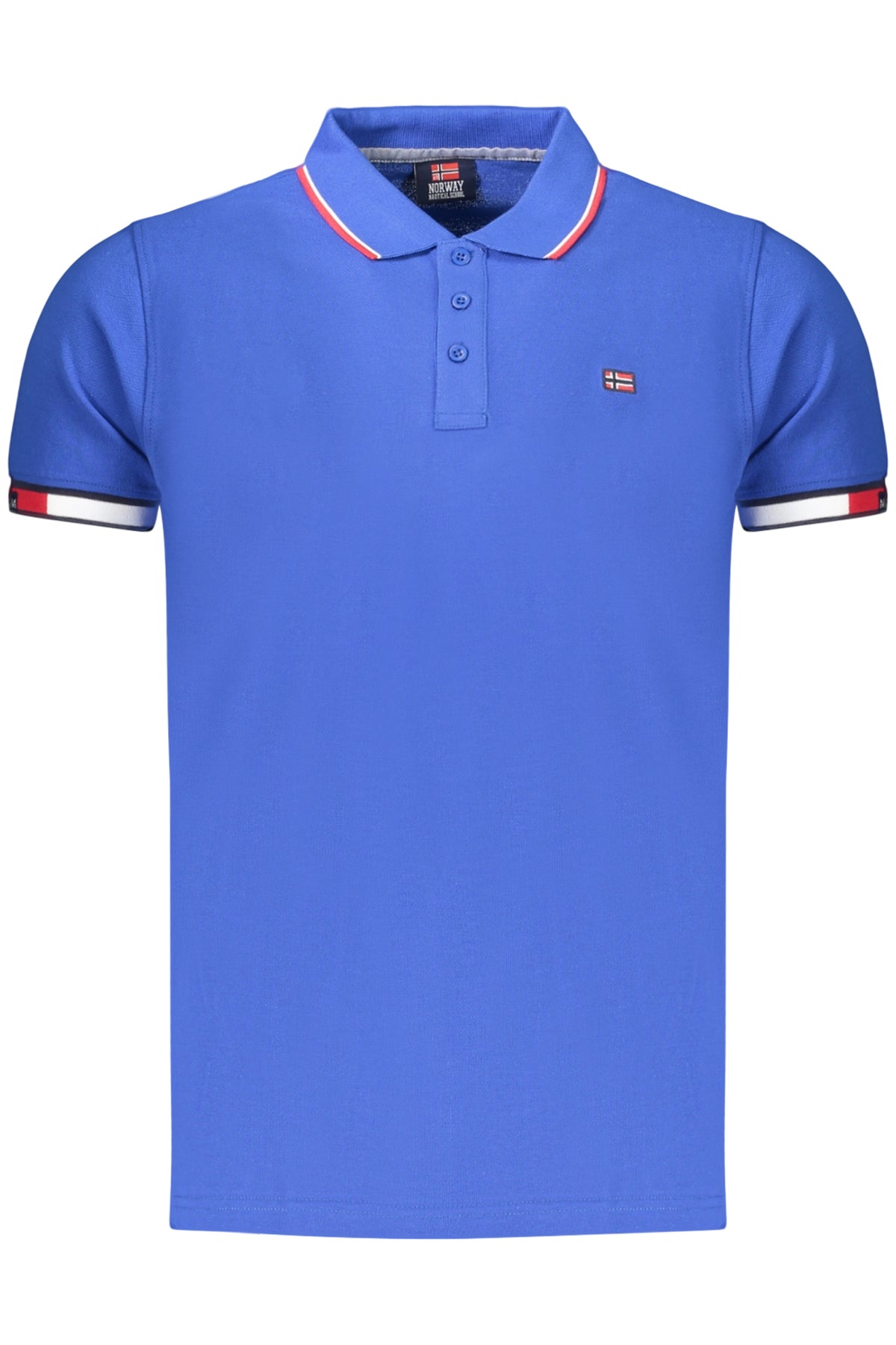 NORWAY 1963 POLO MANICHE CORTE UOMO BLU