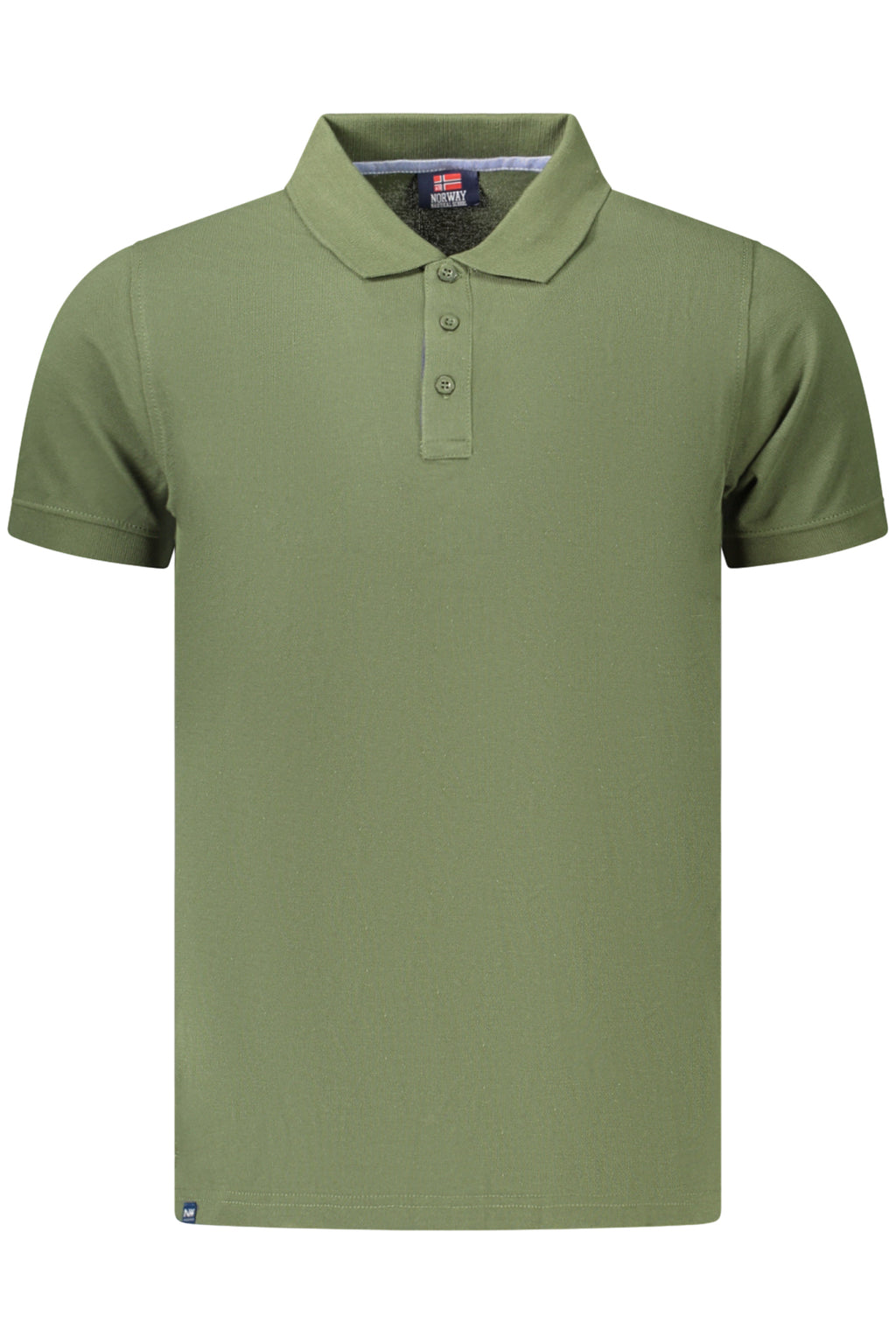 NORWAY 1963 POLO MANICHE CORTE UOMO VERDE
