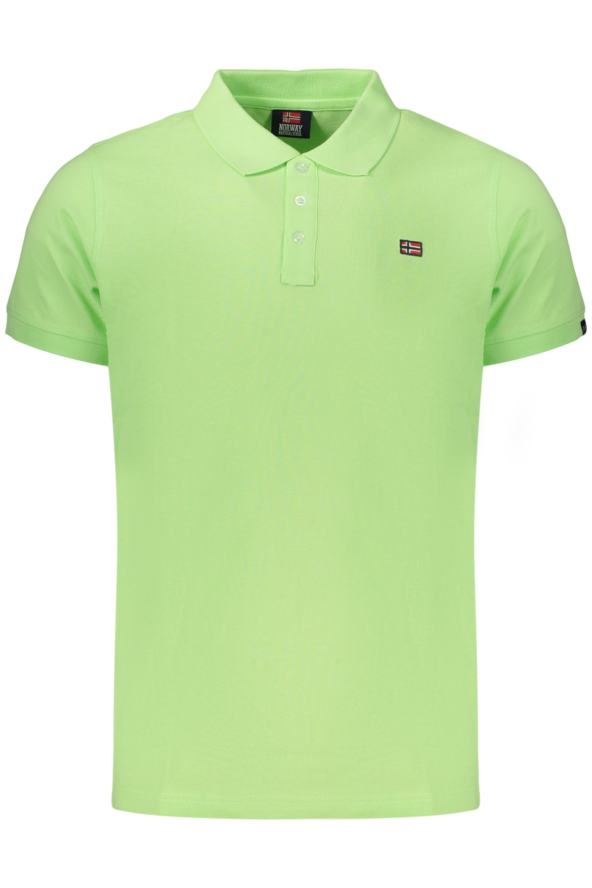 NORWAY 1963 POLO MANICHE CORTE UOMO VERDE