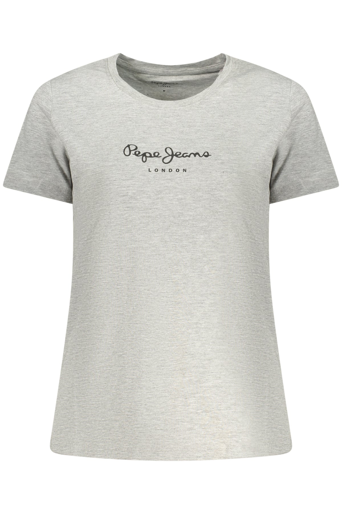 PEPE JEANS T-SHIRT MANICHE CORTE DONNA GRIGIO