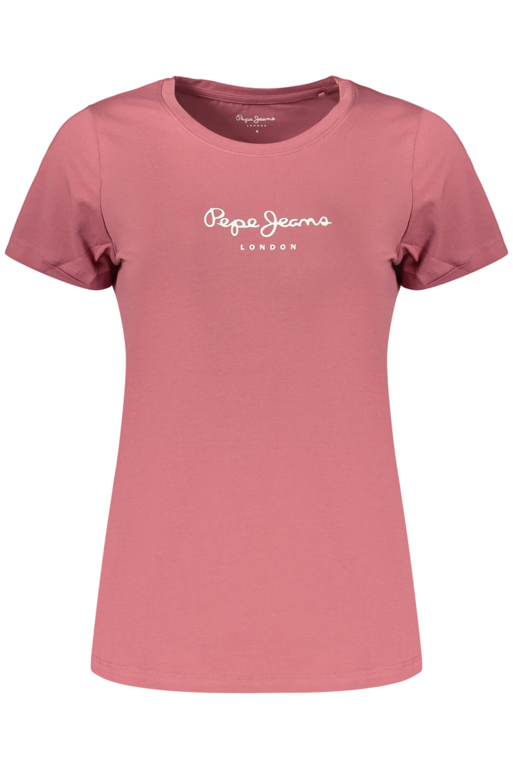 PEPE JEANS T-SHIRT MANICHE CORTE DONNA ROSA