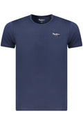PEPE JEANS T-SHIRT MANICHE CORTE UOMO BLU