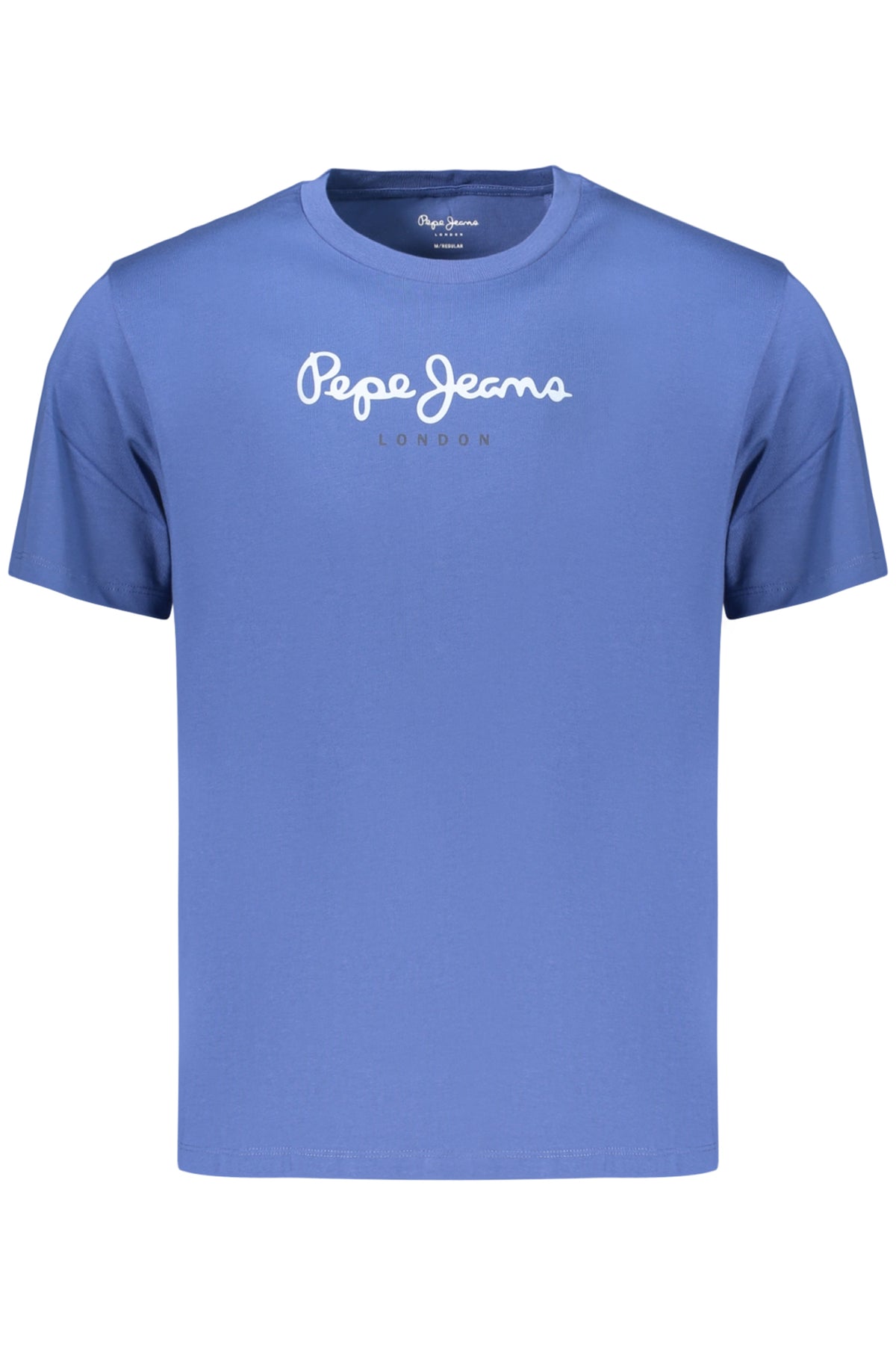 PEPE JEANS T-SHIRT MANICHE CORTE UOMO BLU