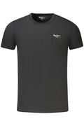 PEPE JEANS T-SHIRT MANICHE CORTE UOMO NERO