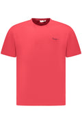 PEPE JEANS T-SHIRT MANICHE CORTE UOMO ROSSO