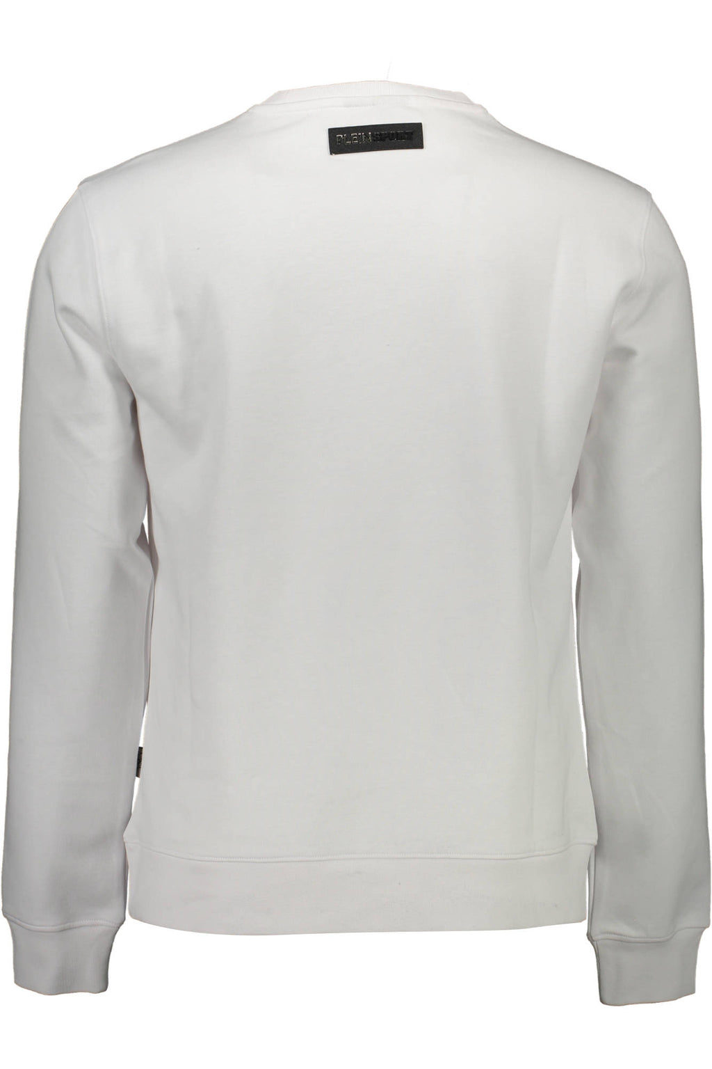PLEIN SPORT FELPA SENZA ZIP UOMO BIANCO