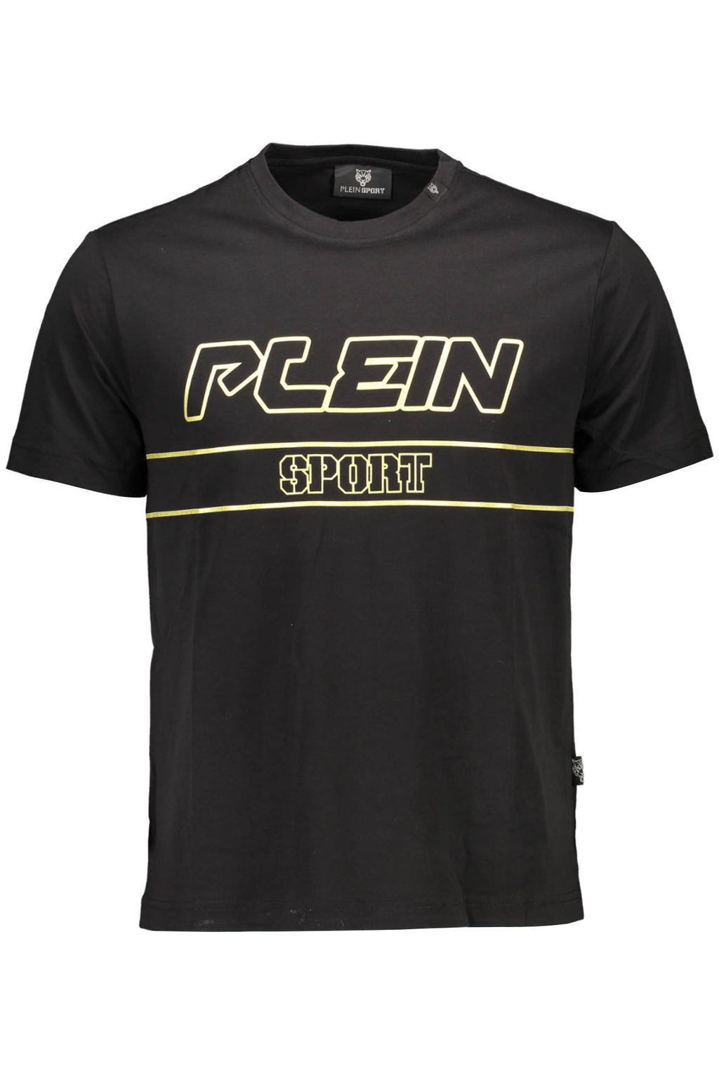PLEIN SPORT T-SHIRT MANICHE CORTE UOMO NERO