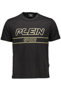 PLEIN SPORT T-SHIRT MANICHE CORTE UOMO NERO
