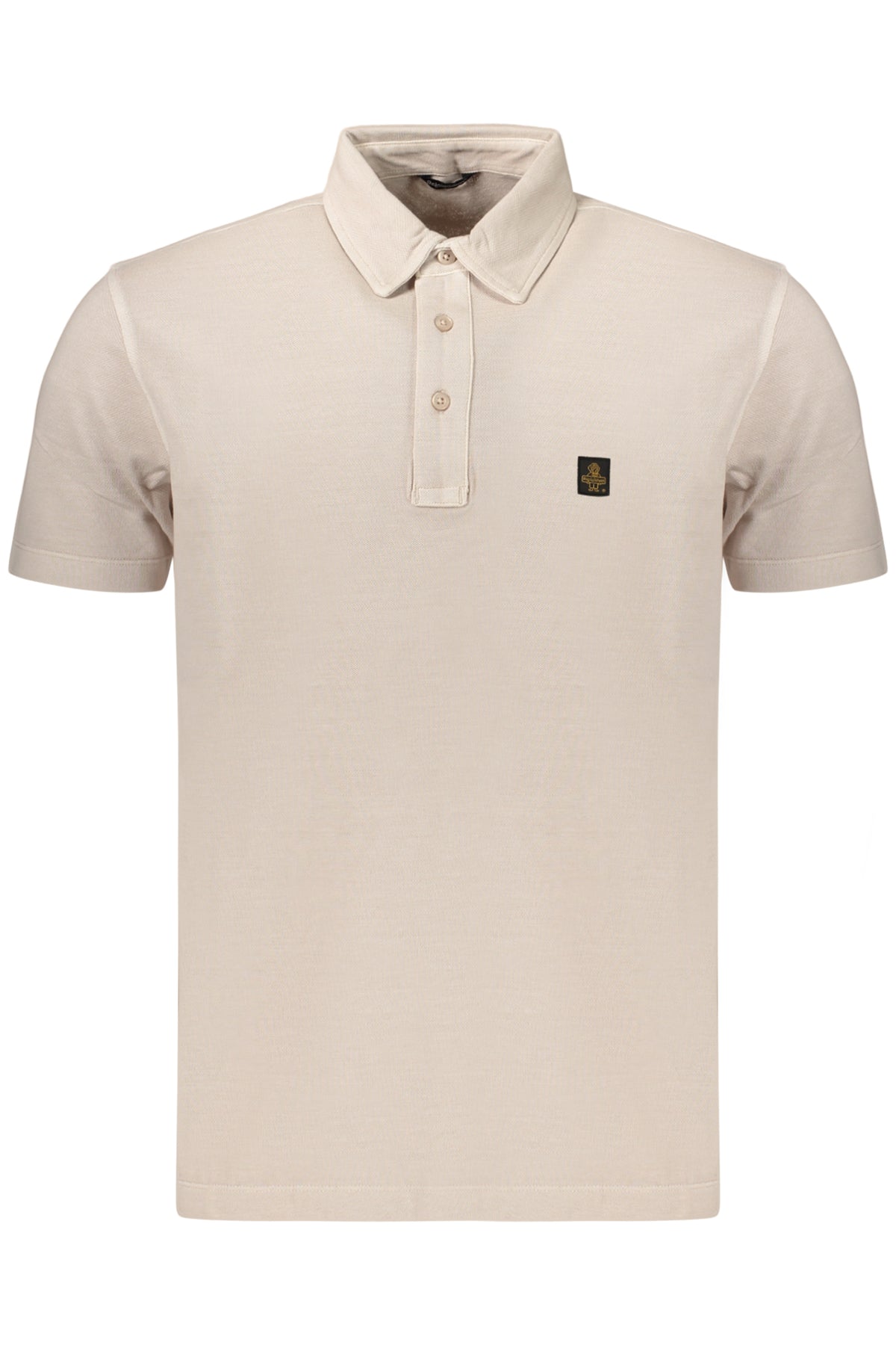 REFRIGIWEAR POLO MANICHE CORTE UOMO BEIGE