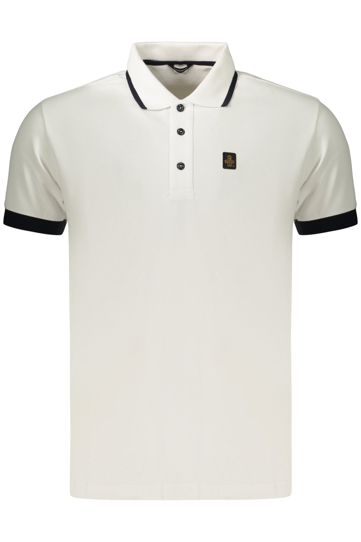 REFRIGIWEAR POLO MANICHE CORTE UOMO BIANCO