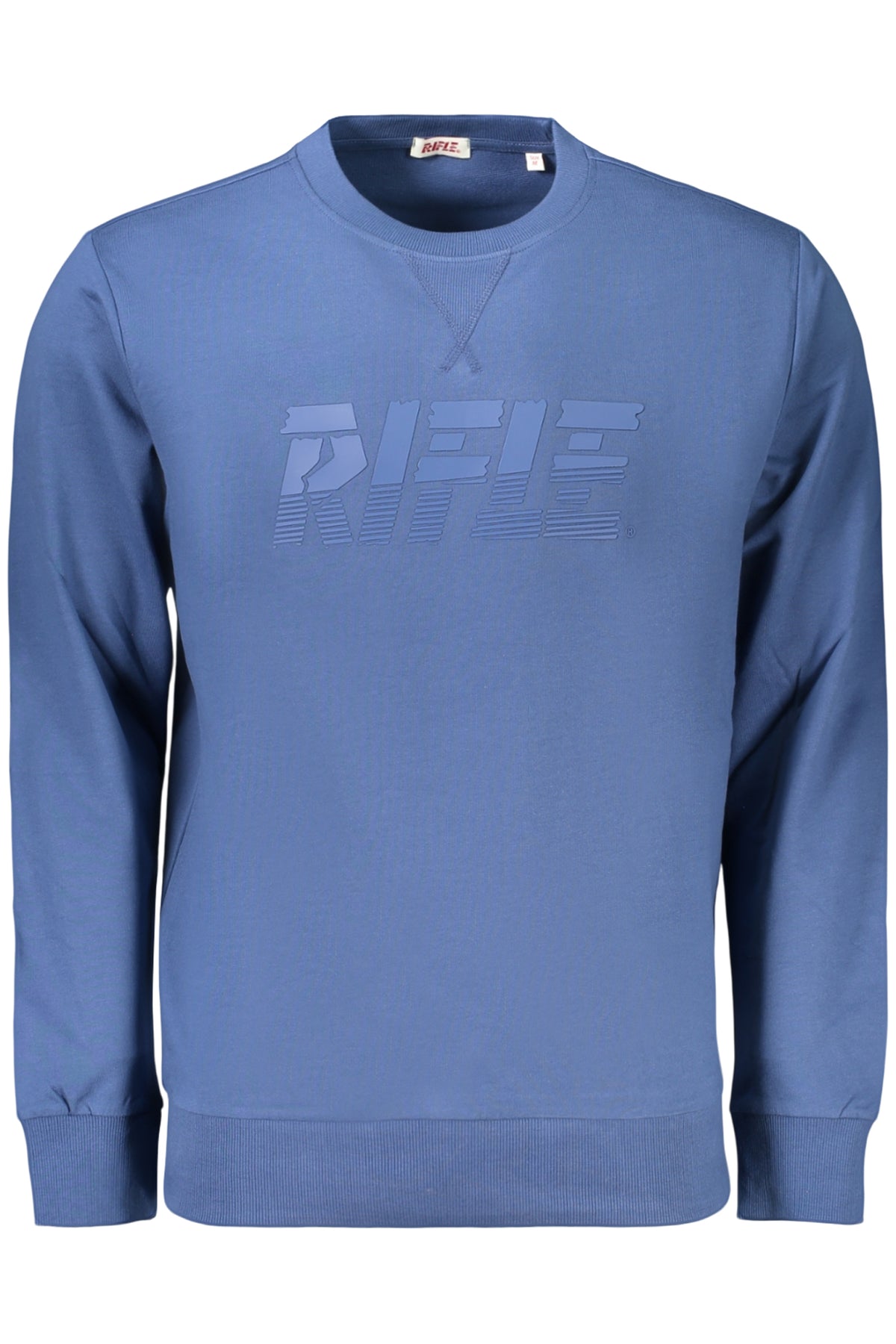 RIFLE FELPA SENZA ZIP UOMO BLU
