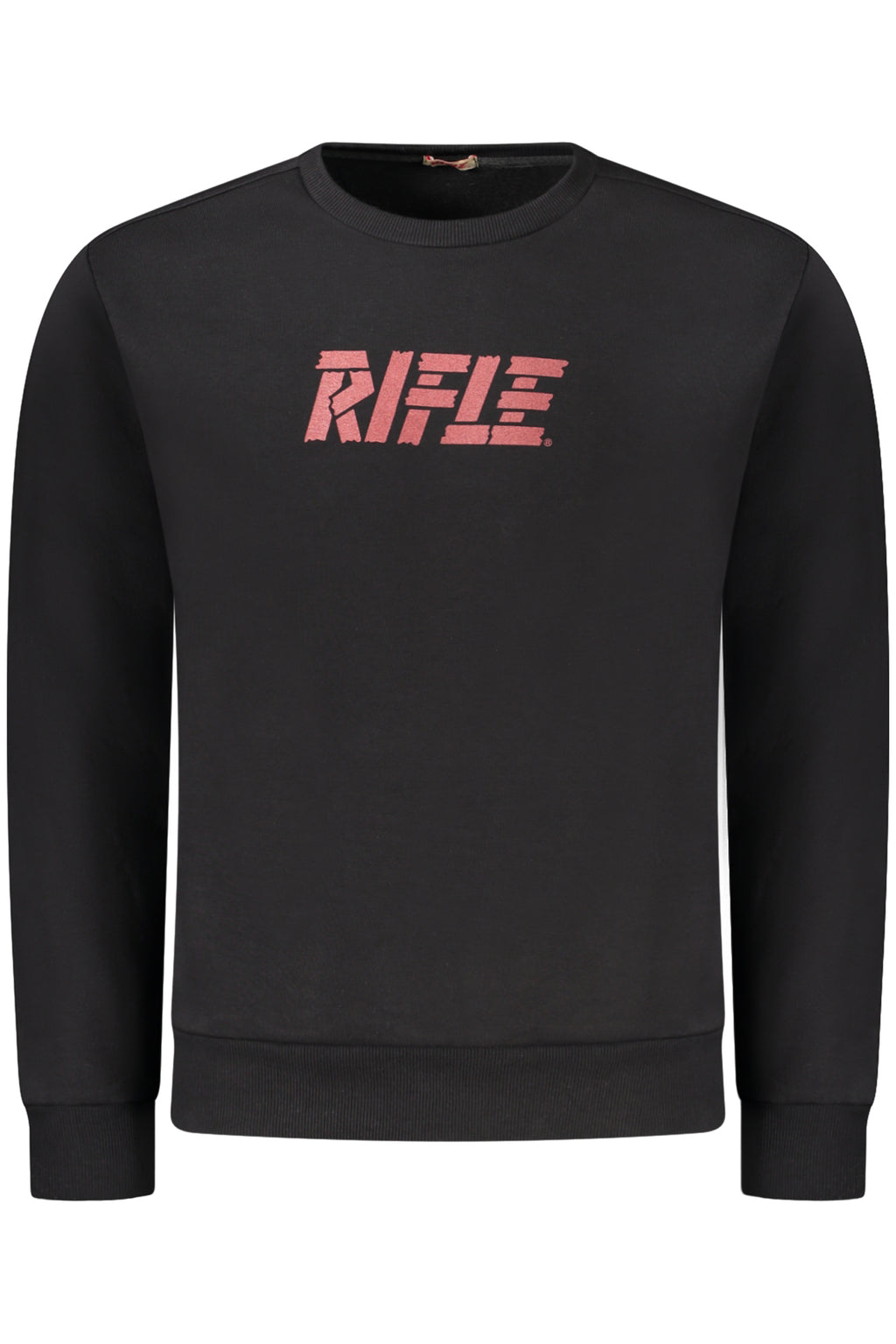 RIFLE FELPA SENZA ZIP UOMO NERO