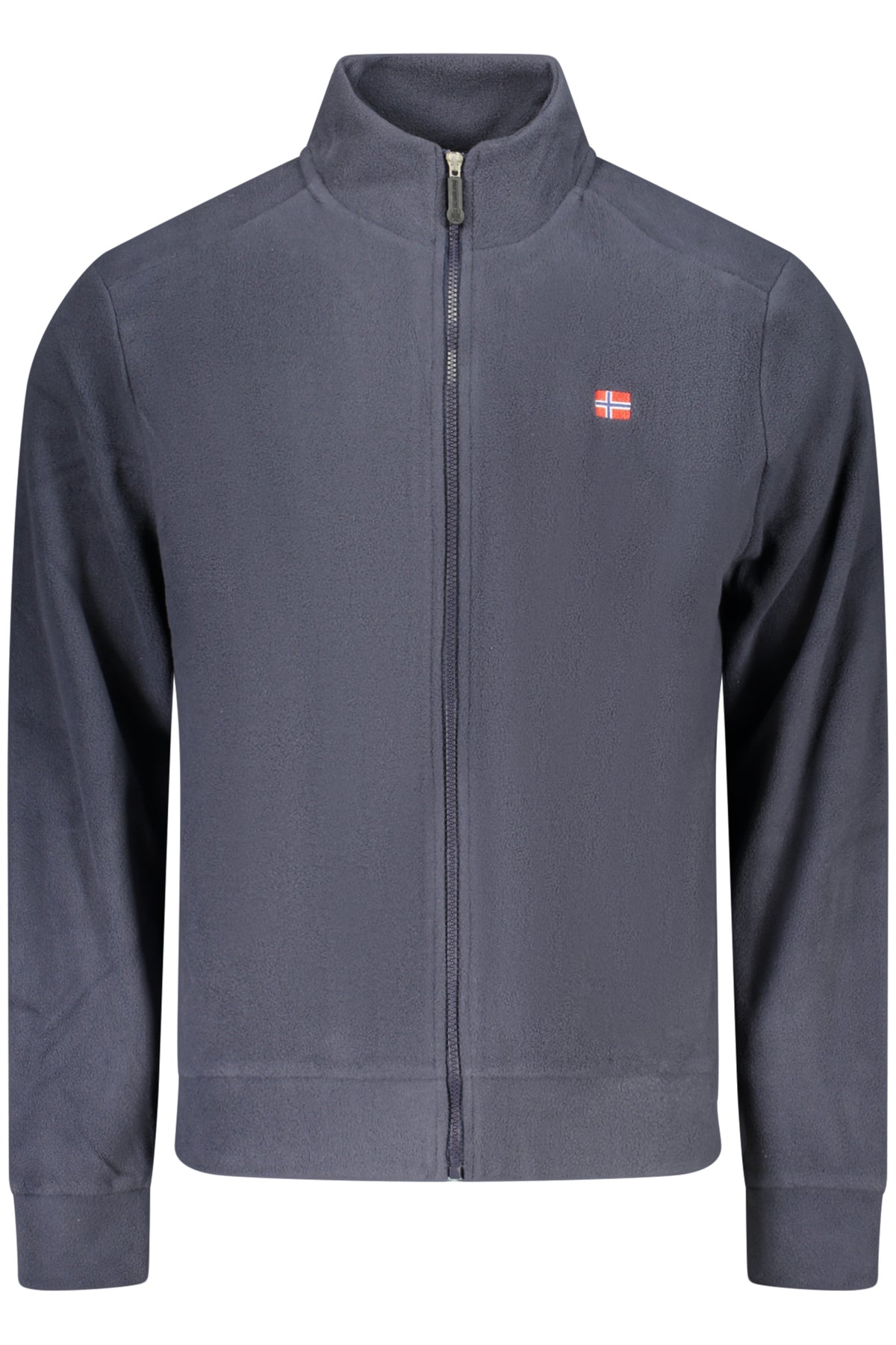 THE NORTH STONE FELPA CON ZIP UOMO BLU