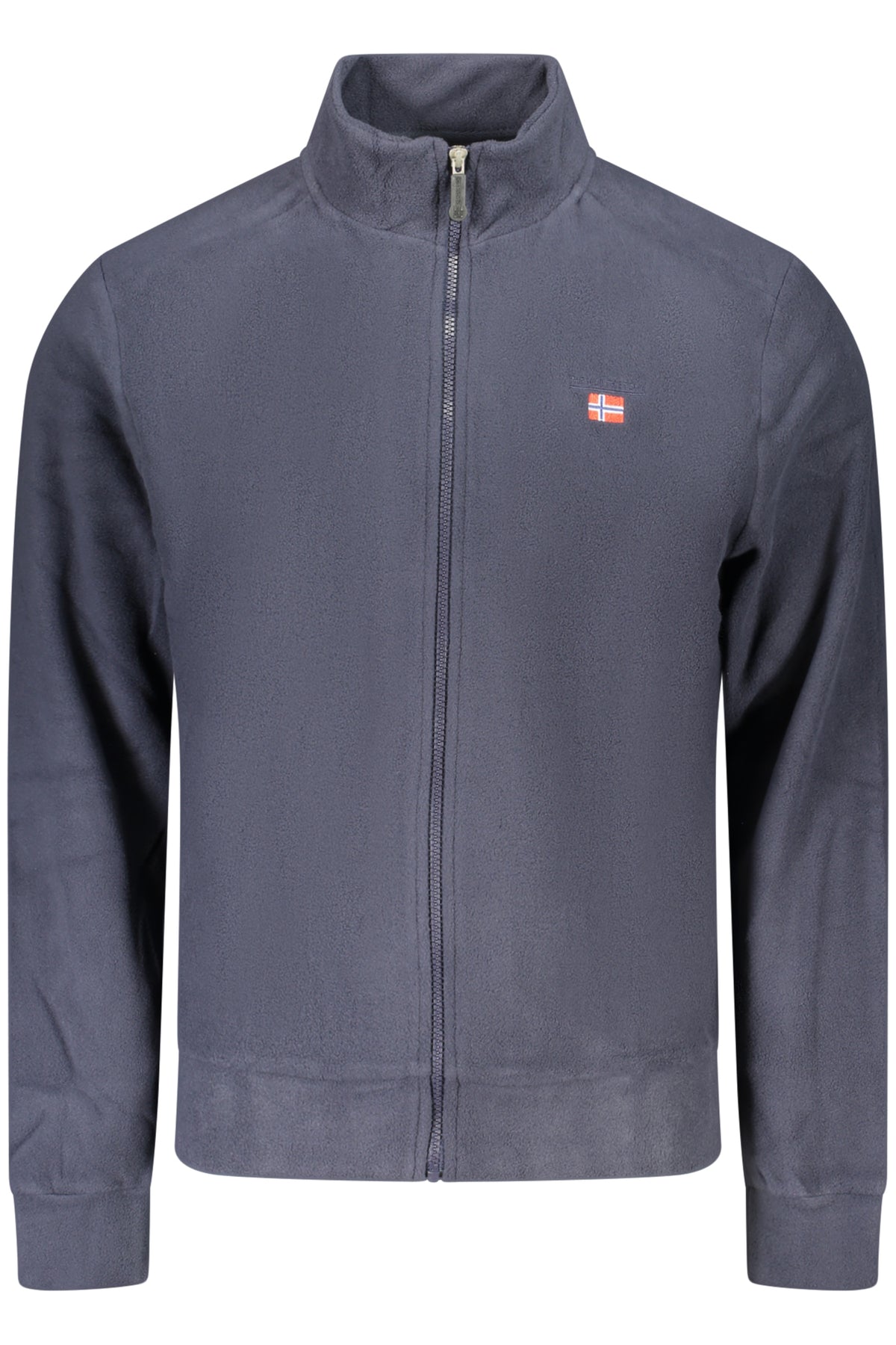 THE NORTH STONE FELPA CON ZIP UOMO BLU