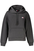 TOMMY HILFIGER FELPA SENZA ZIP DONNA NERO