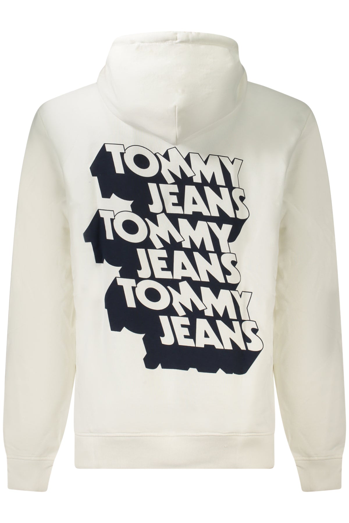 TOMMY HILFIGER FELPA SENZA ZIP UOMO BIANCO