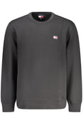 TOMMY HILFIGER FELPA SENZA ZIP UOMO NERO