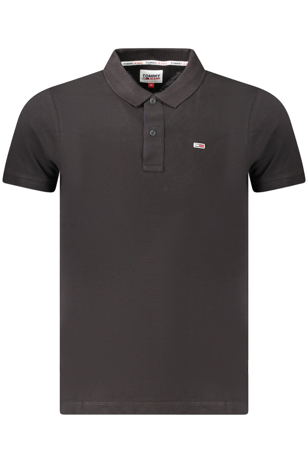 TOMMY HILFIGER POLO MANICHE CORTE UOMO NERO