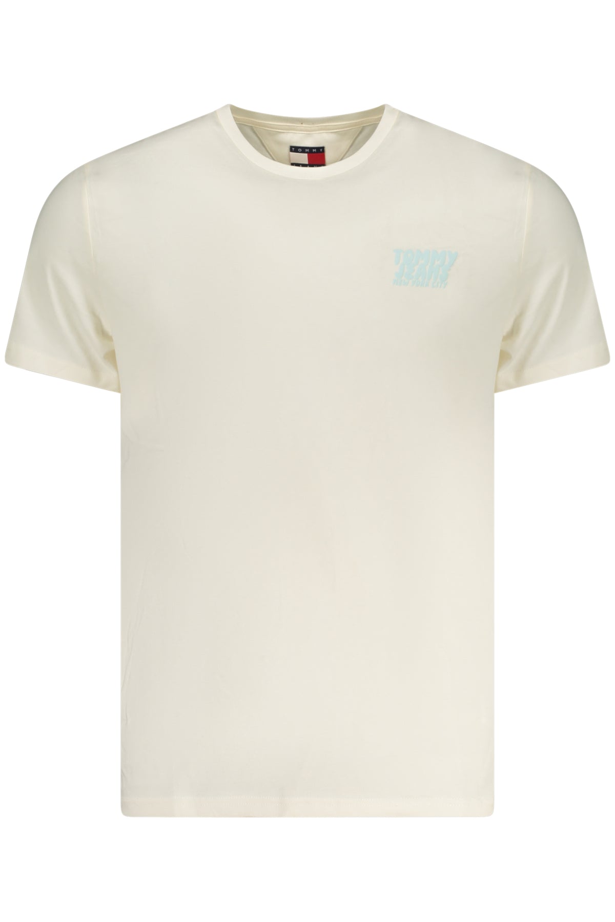 TOMMY HILFIGER T-SHIRT MANICHE CORTE UOMO BEIGE