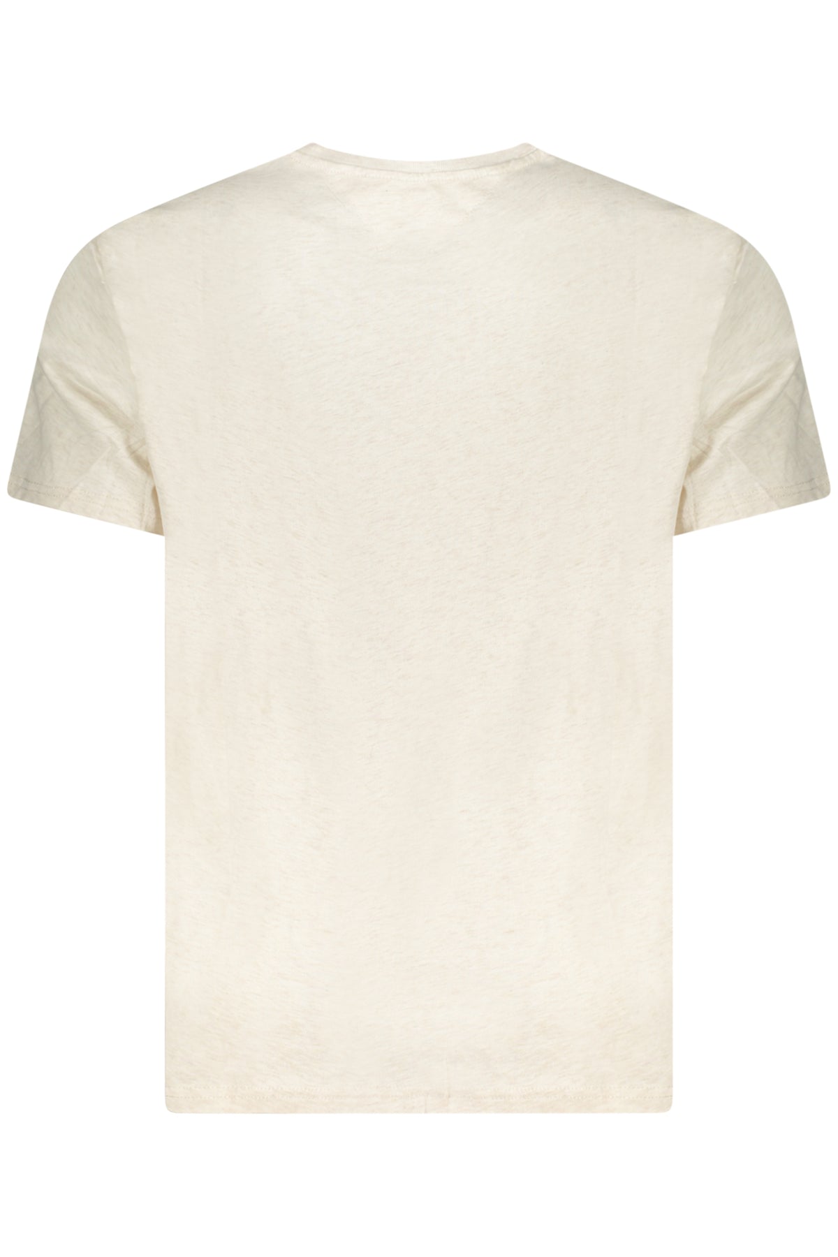TOMMY HILFIGER T-SHIRT MANICHE CORTE UOMO BEIGE