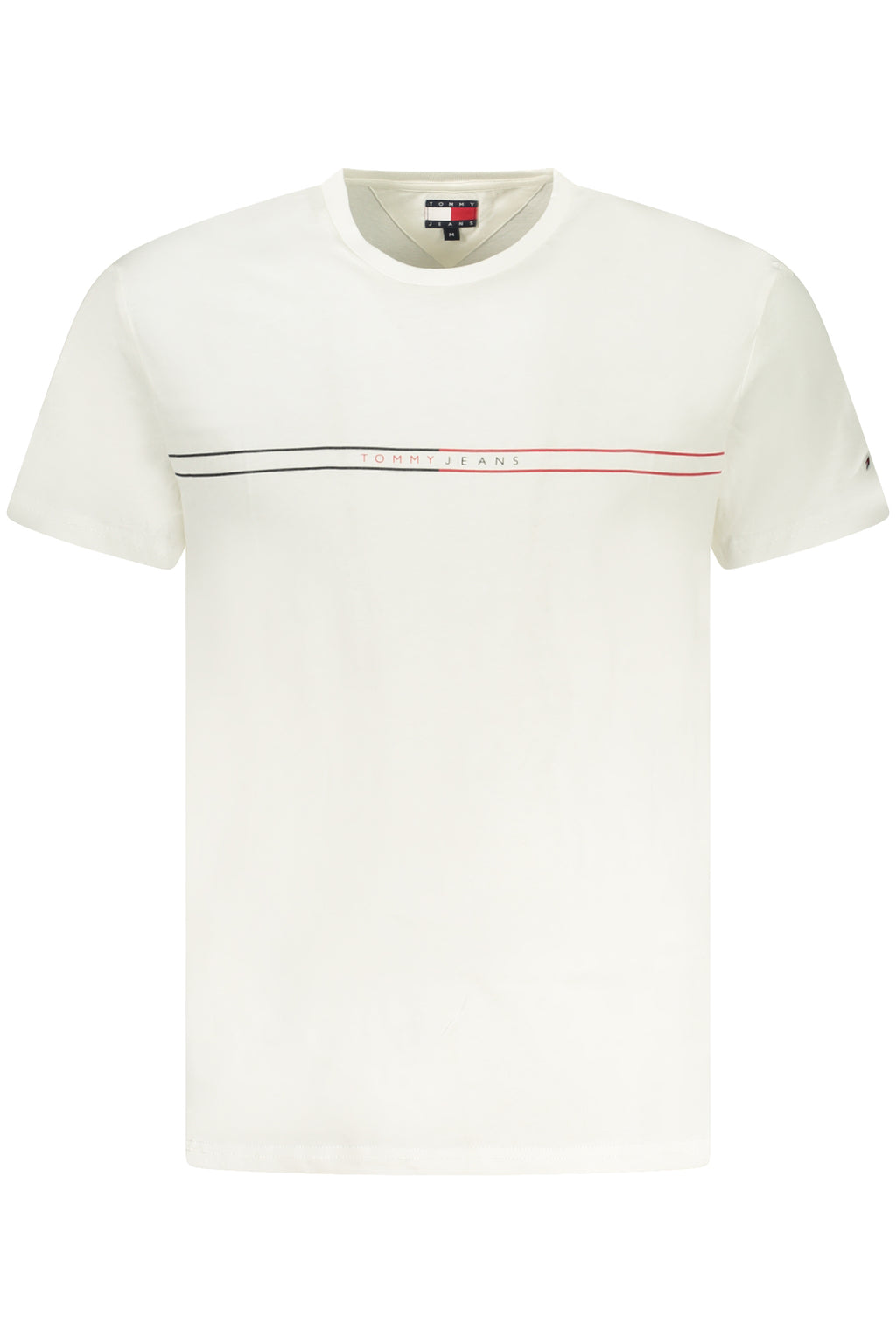 TOMMY HILFIGER T-SHIRT MANICHE CORTE UOMO BIANCO