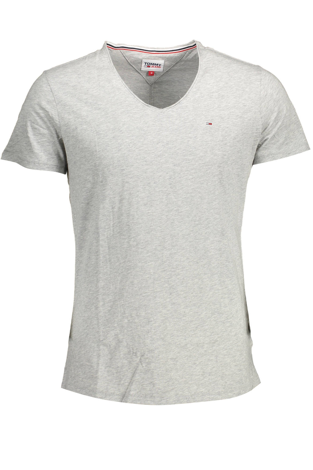 TOMMY HILFIGER T-SHIRT MANICHE CORTE UOMO GRIGIO