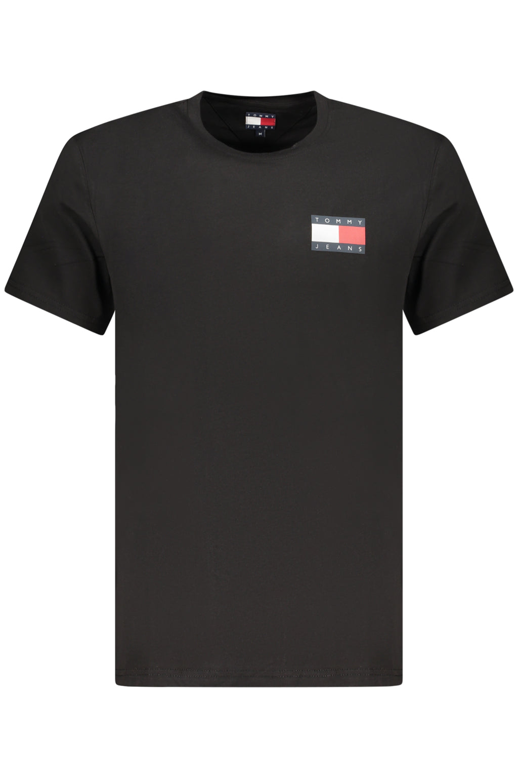 TOMMY HILFIGER T-SHIRT MANICHE CORTE UOMO NERO