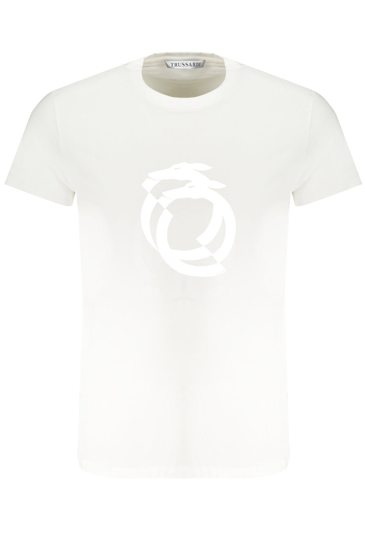 TRUSSARDI T-SHIRT MANICHE CORTE UOMO BIANCO