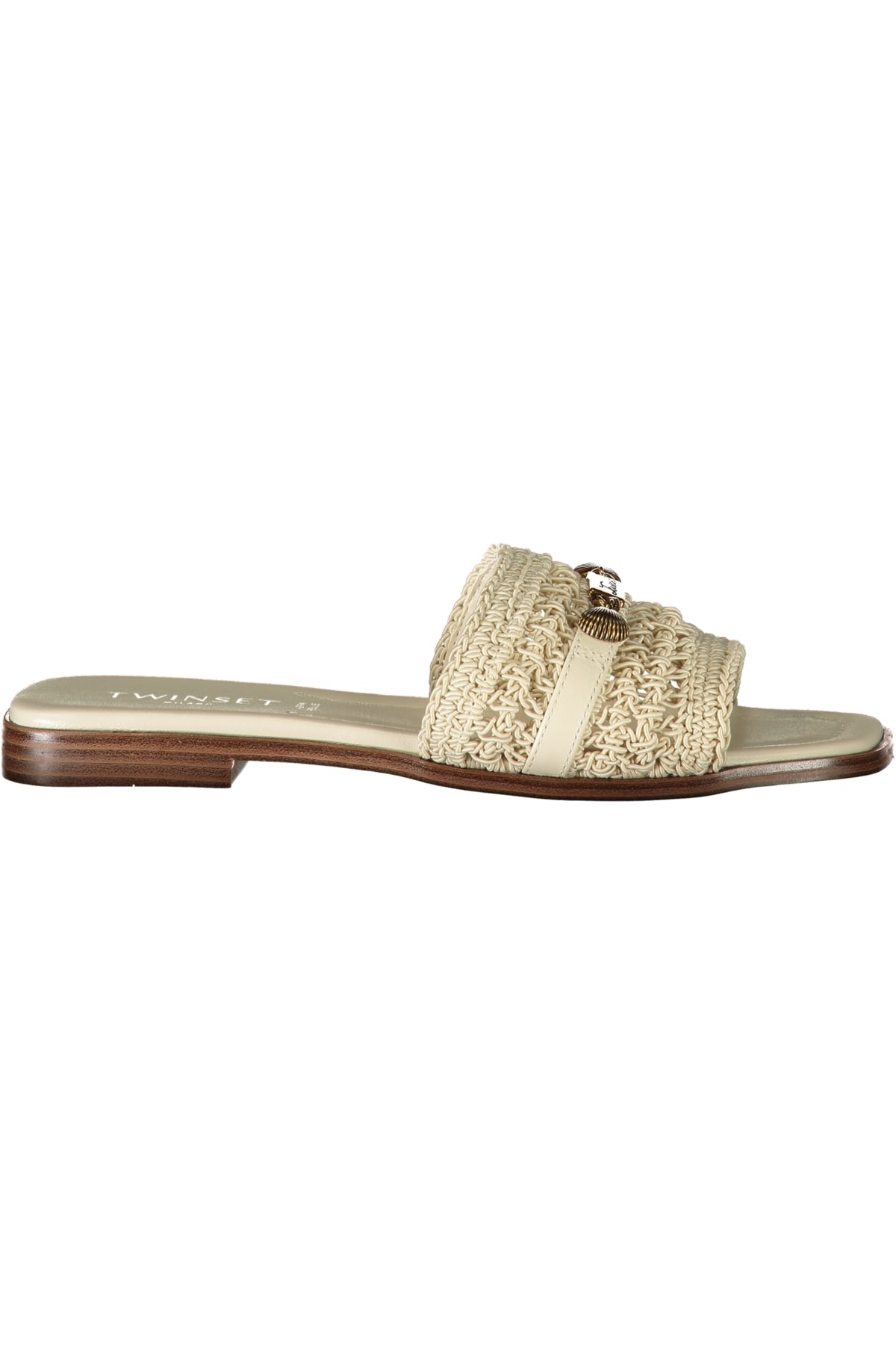 TWINSET CALZATURA SANDALO DONNA BEIGE